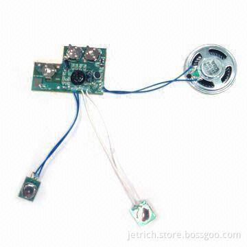 Prerecording and Rerecording Sound Module, Suitable for Greeting Cards